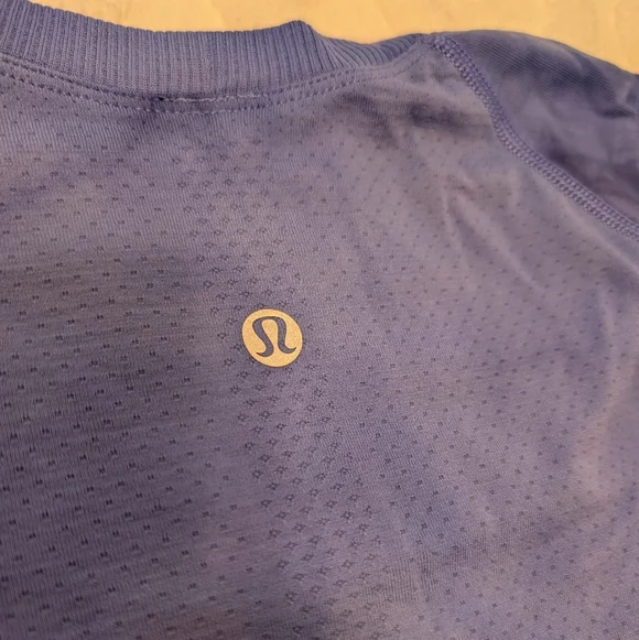 Lululemon Swiftly Tech Long Sleeve Shirt 2.0 Race Length, Tie Dye Blue, Size 8 - Picture 9 of 9